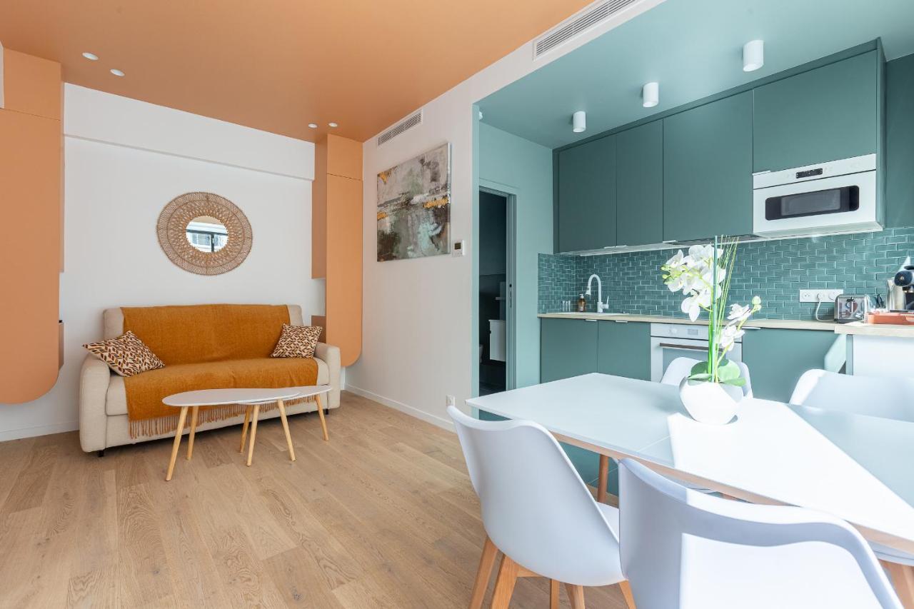 Апартаменты Rome Batignolles - Luxe Charme - 2P Париж Экстерьер фото